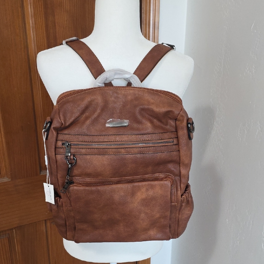 NWT CLUCI Backpack Purse